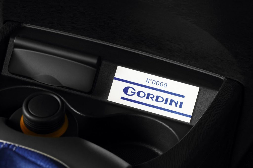 Twingo RS Gordini - plaque numérotée