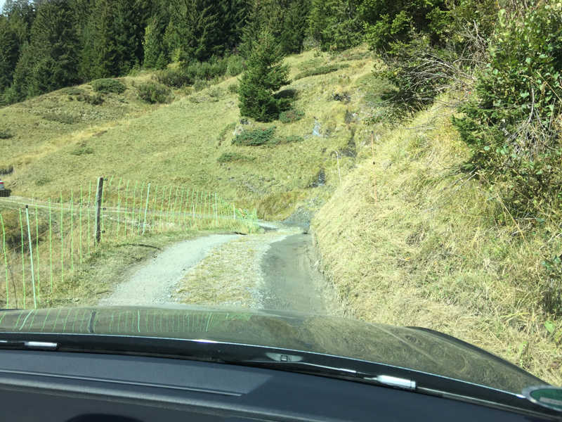 Dans la montagne en Audi Q5