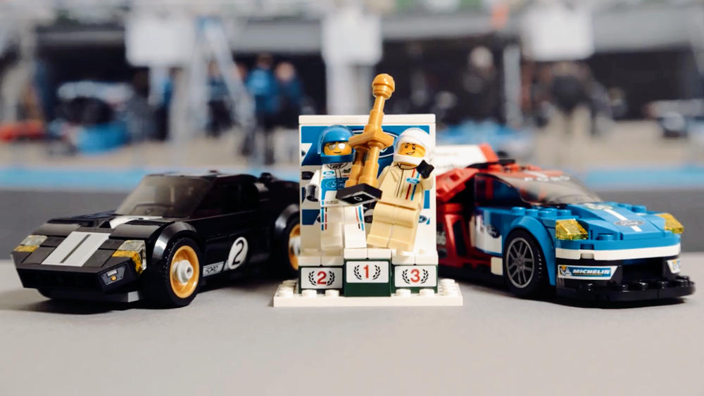 Duo de Lego Ford GT victorieuses au Mans